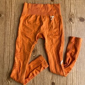 GYMSHARK VITAL SEAMLESS ORANGE